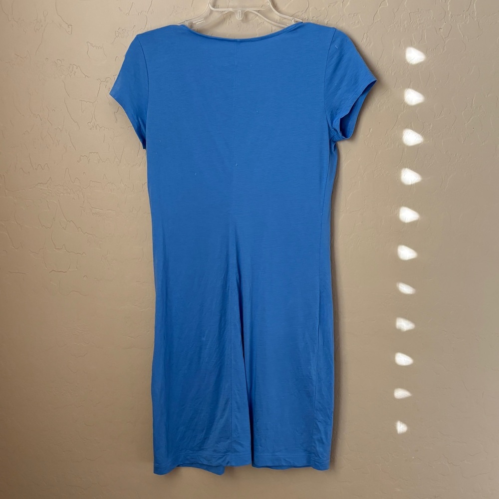 Lilly Pulitzer Small Blue Brewster Shift Dress Women’s Size Small Cotton - Picture 3 of 9